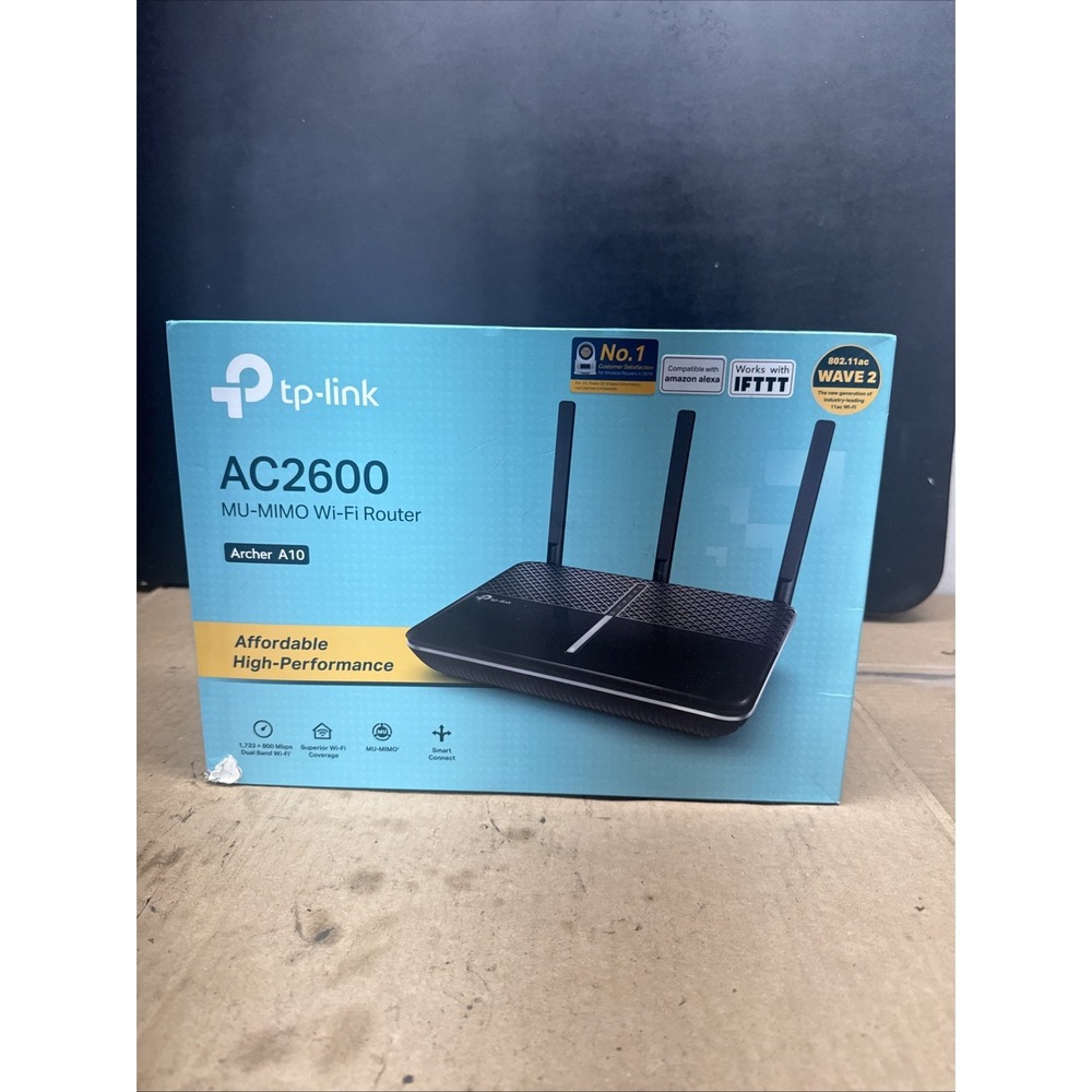 TP-LINK AC2600 Smart Beamforming VPN Server Wi-Fi Built In Router